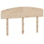 Solid pine wood headboard 140 cm by , Headboards and footboards - Ref: Foro24-842502, Price: 39,91 €, Discount: %