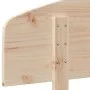 Solid pine wood headboard 140 cm by , Headboards and footboards - Ref: Foro24-842502, Price: 39,91 €, Discount: %