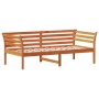 Sofá cama de madera maciza de pino marrón cera 75x190 cm de , Camas y somieres - Ref: Foro24-842885, Precio: 114,21 €, Descue...