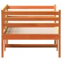 Sofá cama de madera maciza de pino marrón cera 75x190 cm de , Camas y somieres - Ref: Foro24-842885, Precio: 114,21 €, Descue...