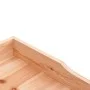 Mesa para plantas con estante madera abeto marrón 78x38x82,5 cm de , Soportes para macetas - Ref: Foro24-156350, Precio: 55,3...