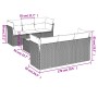 Set sofás de jardín 7 piezas y cojines ratán sintético beige de , Conjuntos de jardín - Ref: Foro24-3217258, Precio: 470,33 €...