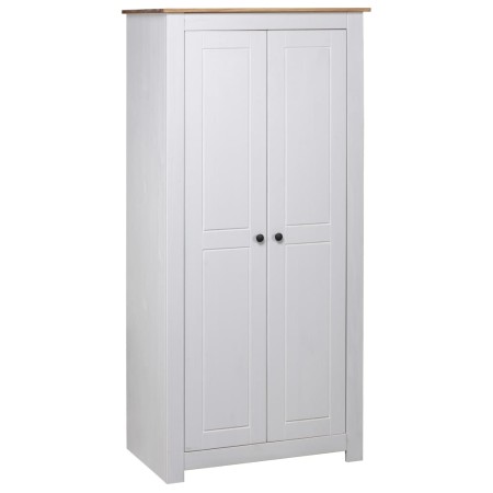 Armario madera maciza pino blanco Panamá Range 80x50x171,5 cm de vidaXL, Armarios roperos - Ref: Foro24-282666, Precio: 386,8...