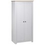Armario madera maciza pino blanco Panamá Range 80x50x171,5 cm de vidaXL, Armarios roperos - Ref: Foro24-282666, Precio: 386,8...
