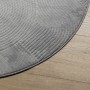 Alfombra de pelo corto look escandinavo IZA gris Ø 120 cm de , Alfombras - Ref: Foro24-375459, Precio: 51,11 €, Descuento: %