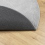 Alfombra de pelo corto look escandinavo IZA gris Ø 120 cm de , Alfombras - Ref: Foro24-375459, Precio: 51,11 €, Descuento: %
