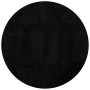 Alfombra peluda de pelo largo moderna PAMPLONA negra Ø 280 cm de , Alfombras - Ref: Foro24-375293, Precio: 117,76 €, Descuent...