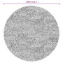 Alfombra peluda de pelo largo moderna PAMPLONA negra Ø 280 cm de , Alfombras - Ref: Foro24-375293, Precio: 117,76 €, Descuent...
