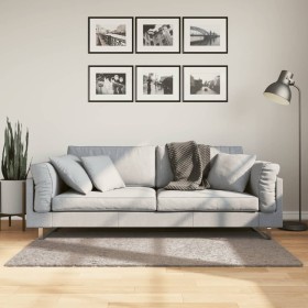 Alfombra peluda de pelo largo moderna PAMPLONA beige 80x150 cm de , Alfombras - Ref: Foro24-375207, Precio: 32,28 €, Descuent...