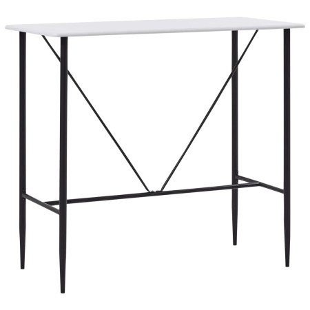 Mesa alta de cocina MDF blanco 120x60x110 cm de vidaXL, Mesas de cocina y de comedor - Ref: Foro24-281547, Precio: 121,39 €, ...
