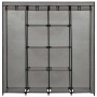 Armario con 4 compartimentos gris 175x45x170 cm de vidaXL, Armarios roperos - Ref: Foro24-282448, Precio: 64,09 €, Descuento: %
