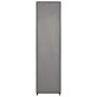 Armario con 4 compartimentos gris 175x45x170 cm de vidaXL, Armarios roperos - Ref: Foro24-282448, Precio: 64,09 €, Descuento: %