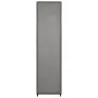 Armario con 4 compartimentos gris 175x45x170 cm de vidaXL, Armarios roperos - Ref: Foro24-282448, Precio: 58,54 €, Descuento: %