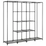 Armario con 4 compartimentos gris 175x45x170 cm de vidaXL, Armarios roperos - Ref: Foro24-282448, Precio: 58,54 €, Descuento: %