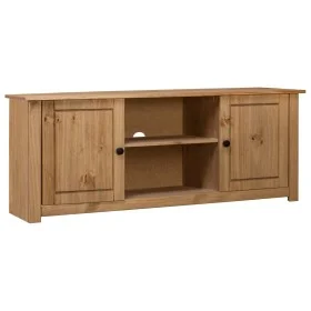Mueble para TV de madera maciza pino estilo Panamá 120x40x50 cm de vidaXL, Muebles TV - Ref: Foro24-282670, Precio: 143,71 €,...