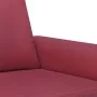 Juego de sofás con cojines 2 piezas cuero sintético rojo tinto de , Sofás - Ref: Foro24-3202153, Precio: 436,23 €, Descuento: %