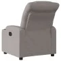 Sillón reclinable de tela gris taupe by , Armchairs - Ref: Foro24-374154, Price: 201,85 €, Discount: %