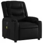 Sillón de masaje reclinable cuero sintético negro de , Sillones - Ref: Foro24-374123, Precio: 234,35 €, Descuento: %