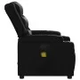 Sillón de masaje reclinable cuero sintético negro de , Sillones - Ref: Foro24-374123, Precio: 234,35 €, Descuento: %