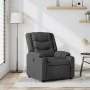 Sillón reclinable de tela gris oscuro de , Sillones - Ref: Foro24-374128, Precio: 236,64 €, Descuento: %