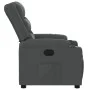Sillón reclinable de tela gris oscuro de , Sillones - Ref: Foro24-374128, Precio: 236,64 €, Descuento: %