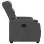 Sillón reclinable de tela gris oscuro de , Sillones - Ref: Foro24-374128, Precio: 253,40 €, Descuento: %
