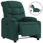 Sillón reclinable eléctrico tela verde oscuro by , Armchairs - Ref: Foro24-3206633, Price: 278,52 €, Discount: %