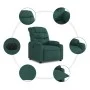 Sillón reclinable eléctrico tela verde oscuro by , Armchairs - Ref: Foro24-3206633, Price: 278,52 €, Discount: %