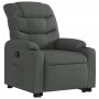 Sillón reclinable elevable de tela gris oscuro de , Sillones - Ref: Foro24-3206646, Precio: 288,40 €, Descuento: %