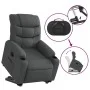 Dunkelgraues Stoff-Sessel mit verstellbarer Rückenlehne und Aufstehhilfe. von , Sessel - Ref: Foro24-3206646, Preis: 304,05 €...