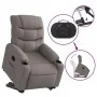 Sillón reclinable elevable tela gris taupe de , Sillones - Ref: Foro24-3206652, Precio: 286,42 €, Descuento: %