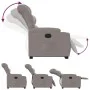 Sillón reclinable elevable tela gris taupe de , Sillones - Ref: Foro24-3206652, Precio: 286,42 €, Descuento: %