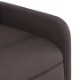 Sillón reclinable eléctrico tela marrón oscuro by , Armchairs - Ref: Foro24-3206686, Price: 222,11 €, Discount: %