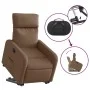 Sillón reclinable elevable de tela marrón by , Armchairs - Ref: Foro24-3206703, Price: 258,55 €, Discount: %