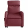 Sillón eléctrico reclinable elevable de tela rojo tinto de , Sillones - Ref: Foro24-3206720, Precio: 315,30 €, Descuento: %