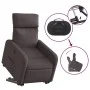 Sillón eléctrico reclinable elevable de tela marrón oscuro de , Sillones - Ref: Foro24-3206722, Precio: 305,39 €, Descuento: %