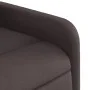Sillón eléctrico reclinable elevable de tela marrón oscuro de , Sillones - Ref: Foro24-3206722, Precio: 305,39 €, Descuento: %