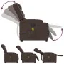 Sillón de masaje reclinable eléctrico cuero sintético marrón de , Sillones - Ref: Foro24-3206549, Precio: 294,64 €, Descuento: %