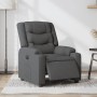 Sillón reclinable eléctrico de tela gris oscuro de , Sillones - Ref: Foro24-3206568, Precio: 286,02 €, Descuento: %