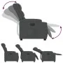 Elektrischer dunkelgrauer Stoff-Fernsehsessel von , Sessel - Ref: Foro24-3206568, Preis: 283,78 €, Rabatt: %