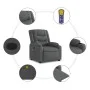 Silla de masaje reclinable de pie de tela gris oscuro de , Sillones - Ref: Foro24-3206577, Precio: 407,29 €, Descuento: %
