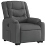 Sillón eléctrico reclinable elevable de tela gris oscuro de , Sillones - Ref: Foro24-3206580, Precio: 351,81 €, Descuento: %