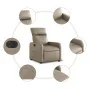 Sillón reclinable eléctrico de cuero sintético color capuchino de , Sillones - Ref: Foro24-3206741, Precio: 249,42 €, Descuen...