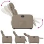 Elektrischer Aufstuhlsessel aus Kunstleder in Capuccino-Farbe. von , Sessel - Ref: Foro24-3206769, Preis: 335,45 €, Rabatt: %