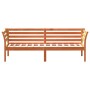 Sofá cama de madera maciza de pino marrón cera 100x200 cm de , Camas y somieres - Ref: Foro24-842877, Precio: 122,43 €, Descu...