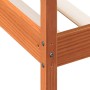 Sofá cama de madera maciza de pino marrón cera 100x200 cm de , Camas y somieres - Ref: Foro24-842877, Precio: 122,43 €, Descu...