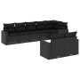Set de sofás de jardín 8 piezas y cojines ratán sintético negro de , Conjuntos de jardín - Ref: Foro24-3219205, Precio: 545,1...
