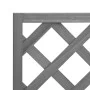 Jardinera enrejada madera maciza de abeto gris de , Maceteros y jardineras - Ref: Foro24-365474, Precio: 42,00 €, Descuento: %