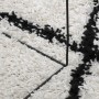 Alfombra de pelo largo moderna PAMPLONA crema y negro 120x170cm de , Alfombras - Ref: Foro24-375366, Precio: 40,85 €, Descuen...