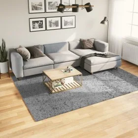 Alfombra peluda de pelo largo moderna PAMPLONA gris 200x280 cm de , Alfombras - Ref: Foro24-375261, Precio: 124,50 €, Descuen...